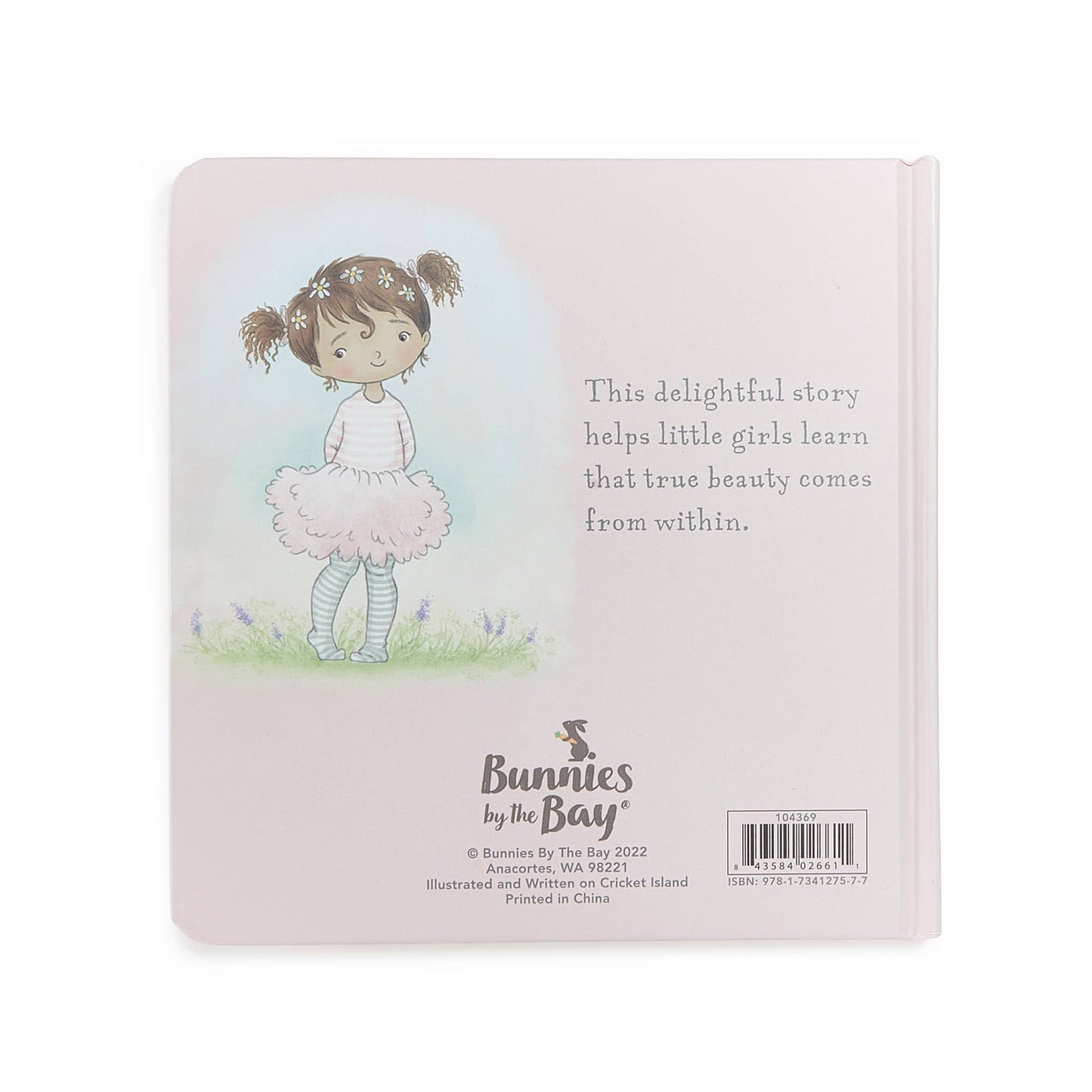 A Pretty Girl Board Book - (Brown Hair) - Tiny Tots Boutique