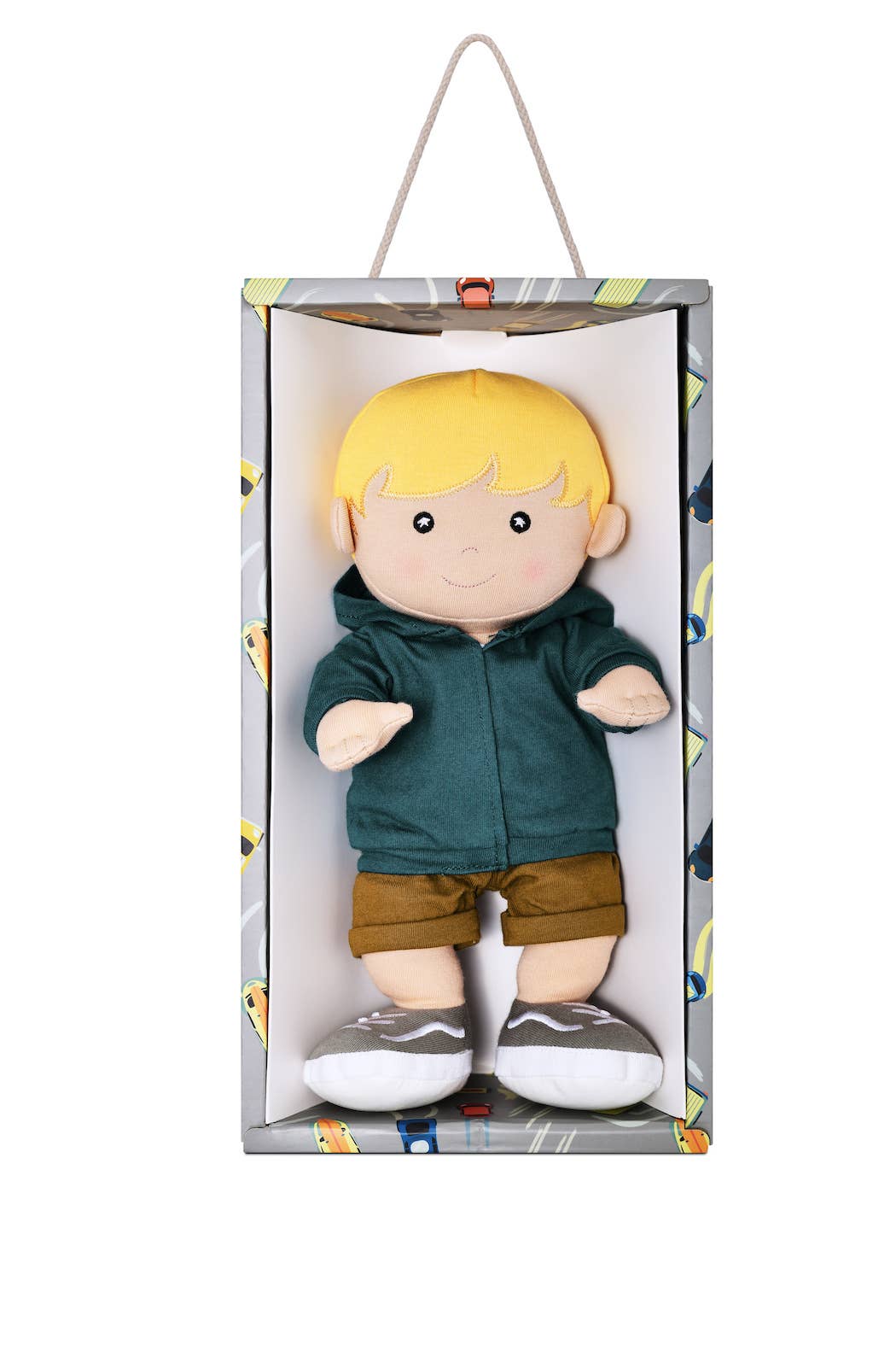 Apple Park Kids - Luke - Organic Personalized Doll - Tiny Tots Boutique