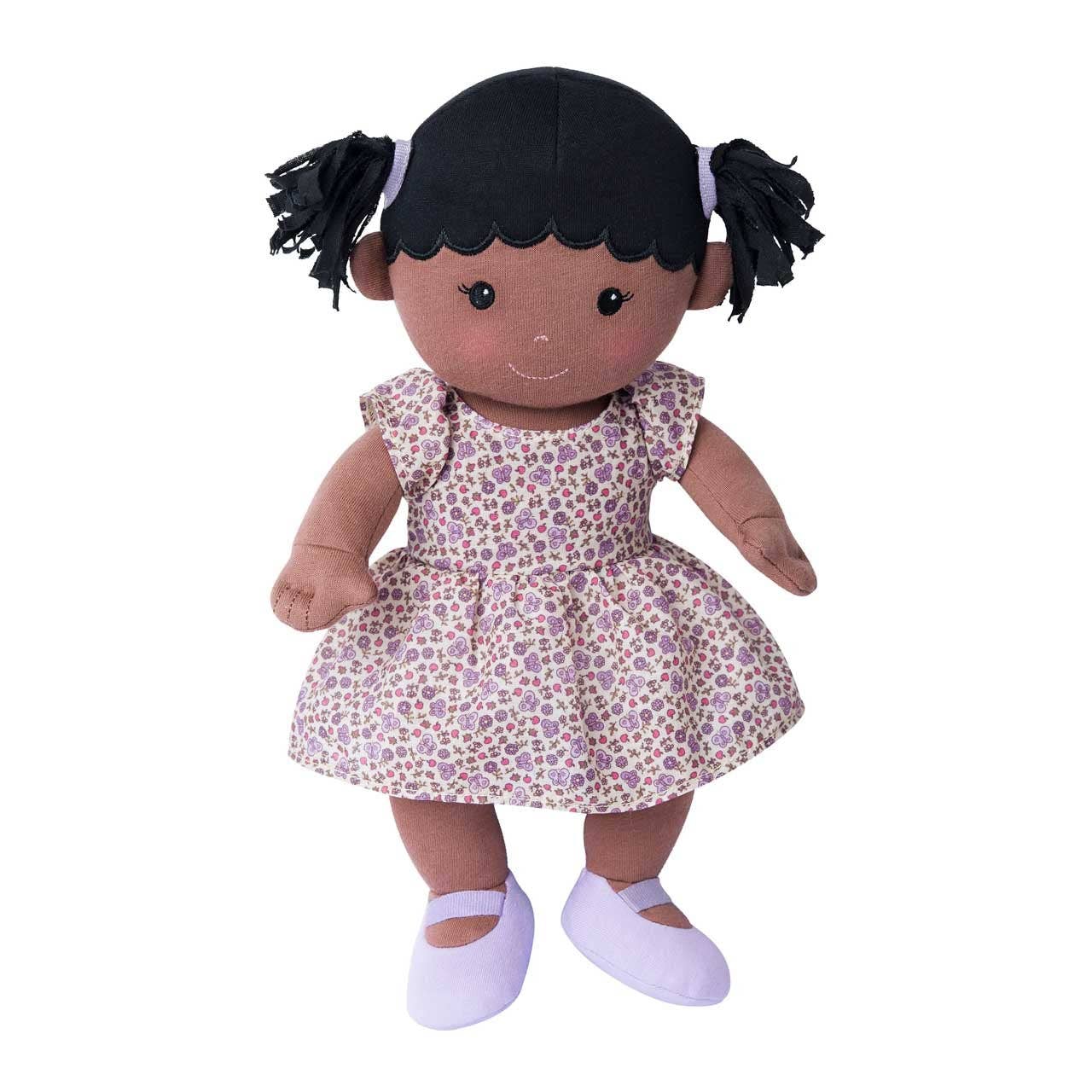 Apple Park Kids - Mia in Purple Floral Dress - Tiny Tots Boutique