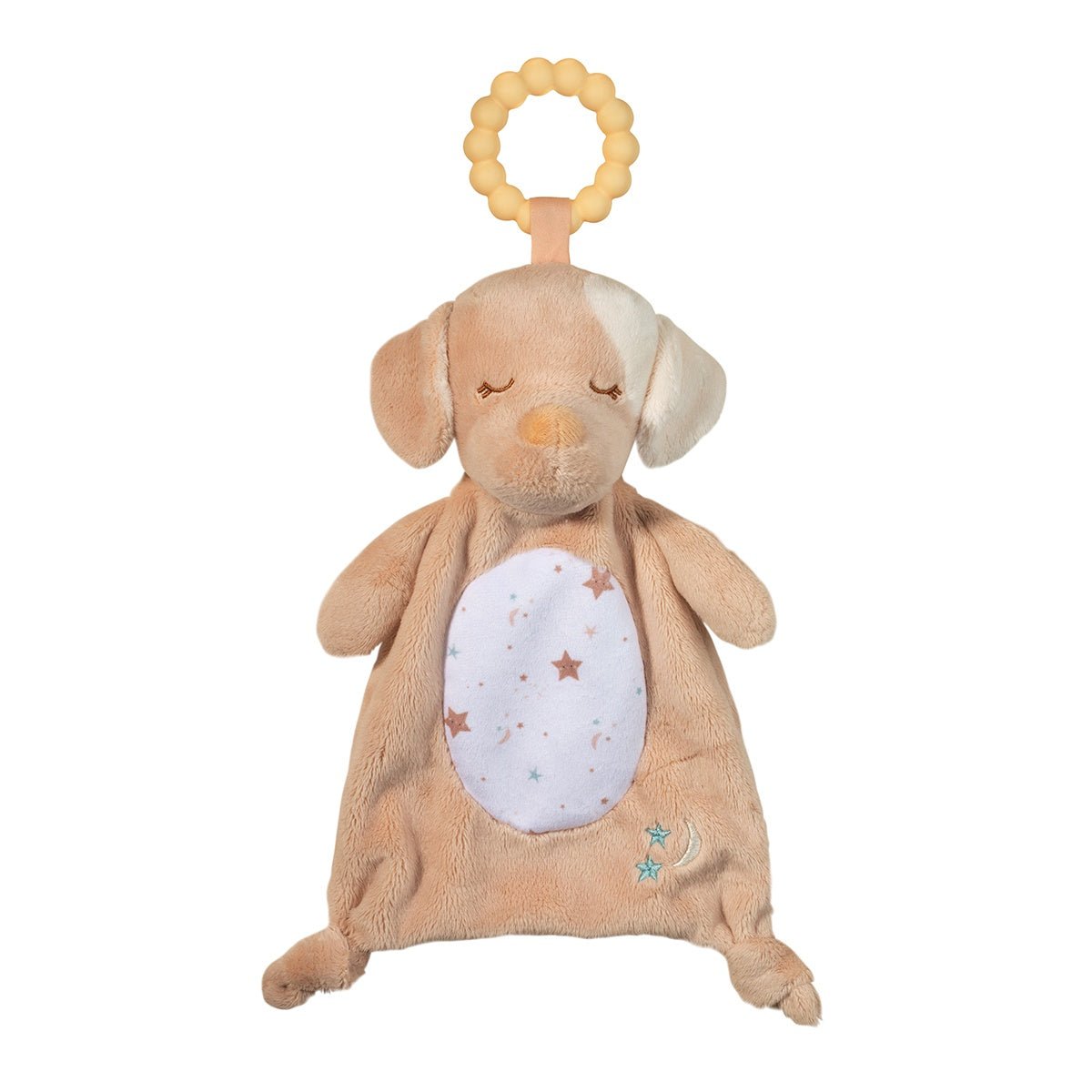 Auggie Tan Puppy Teether - Tiny Tots Boutique