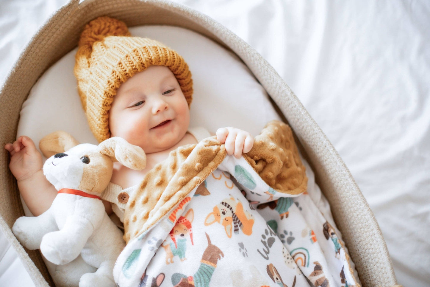 Baby & Toddler Minky Blanket - Snuggle Buddies - Tiny Tots Boutique