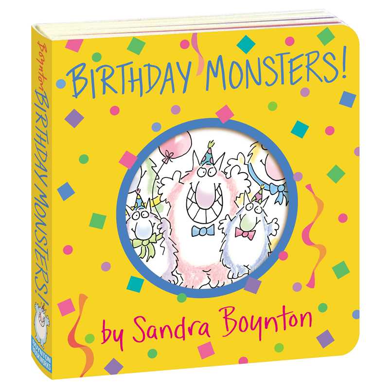 Birthday Monsters! by Sandra Boynton - Tiny Tots Boutique