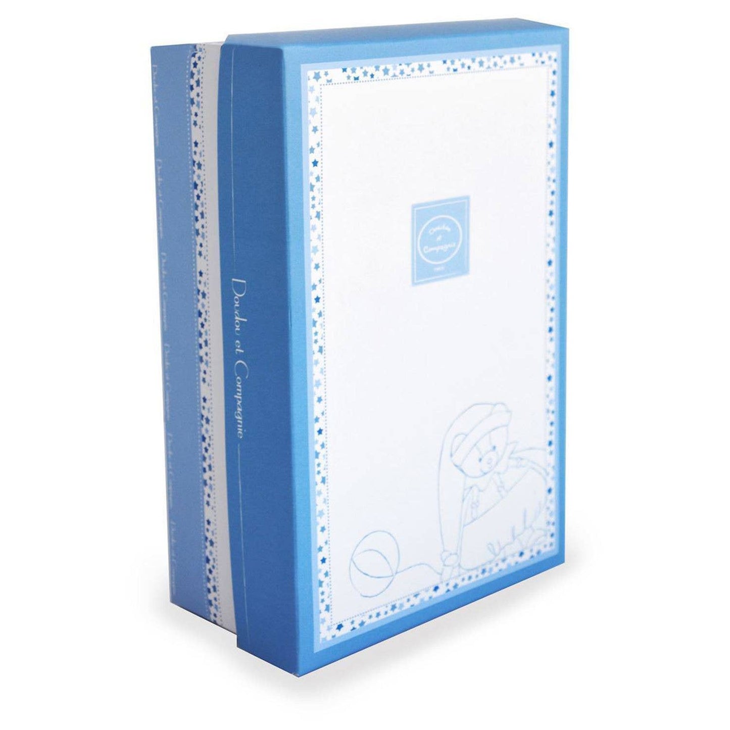 Blue Bear Pacifier Holder - Tiny Tots Boutique