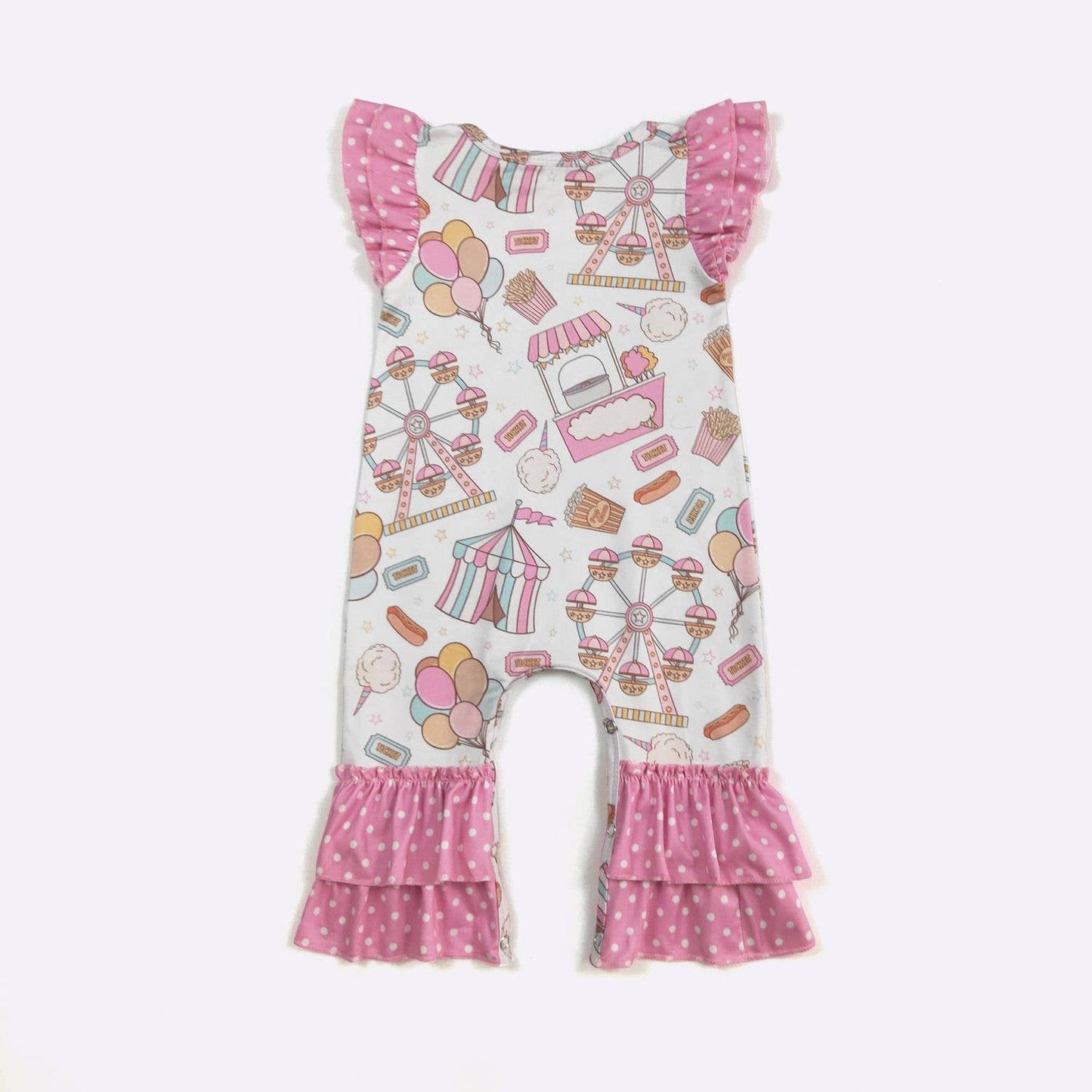 Carnival Baby Romper - Tiny Tots Boutique