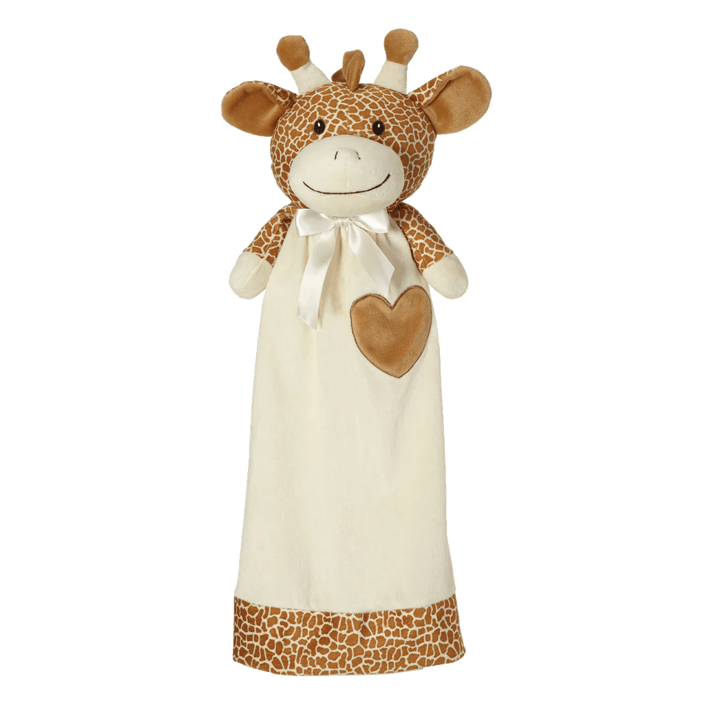 Custom Giraffe Baby Blankey - Tan - Tiny Tots Boutique