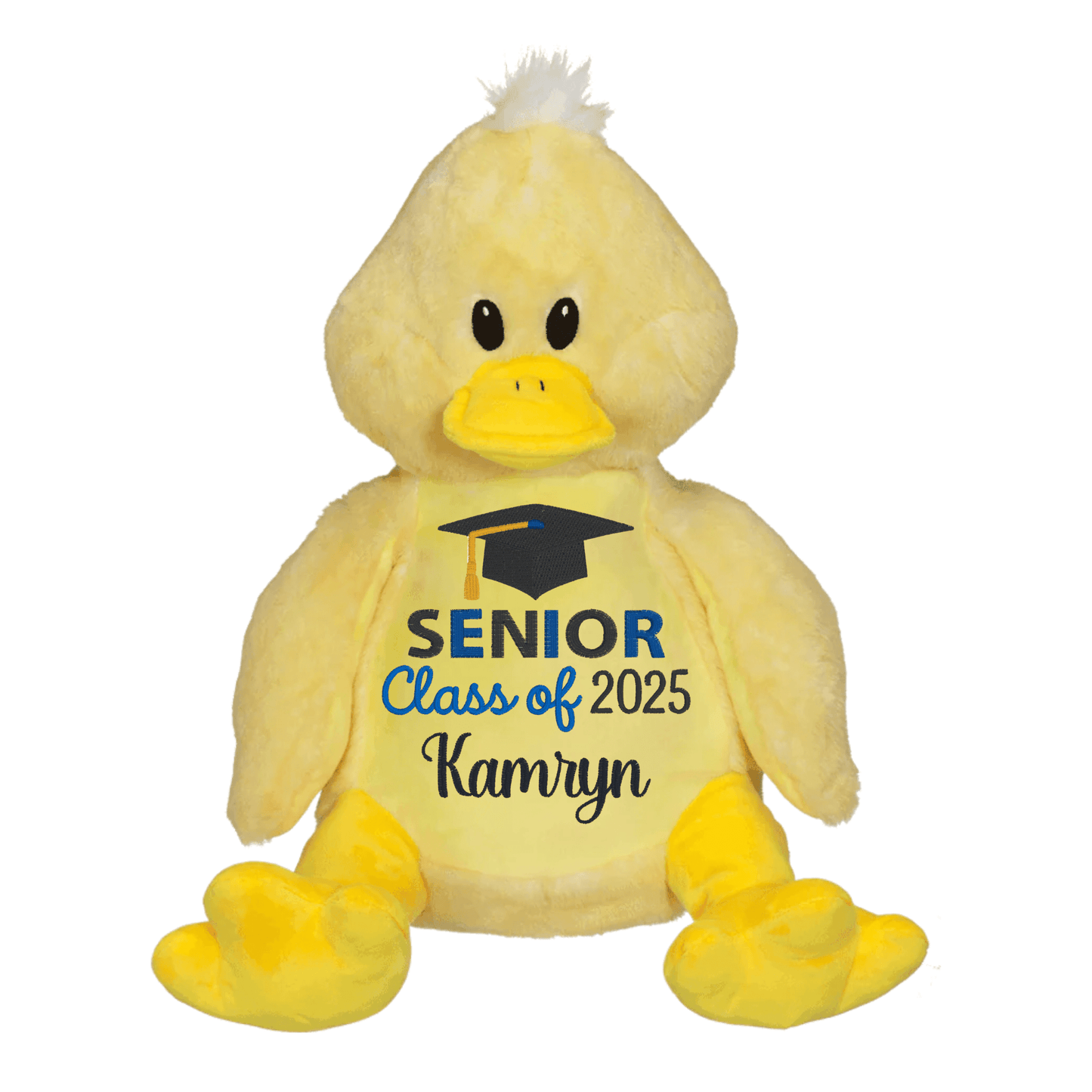 Custom HIGH SCHOOL SENIOR Graduation Stuffed Animal - Tiny Tots Boutique