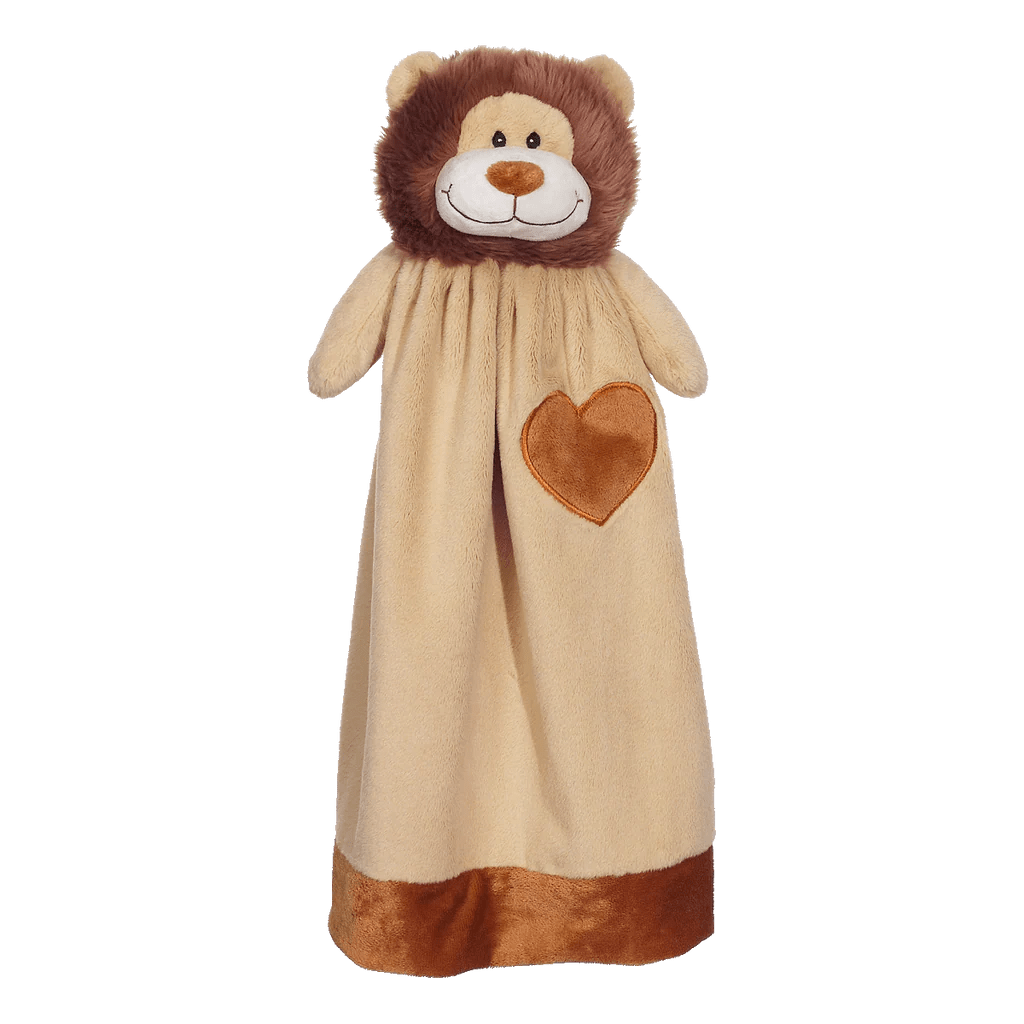 Custom Lion Baby Blankey - Tan - Tiny Tots Boutique