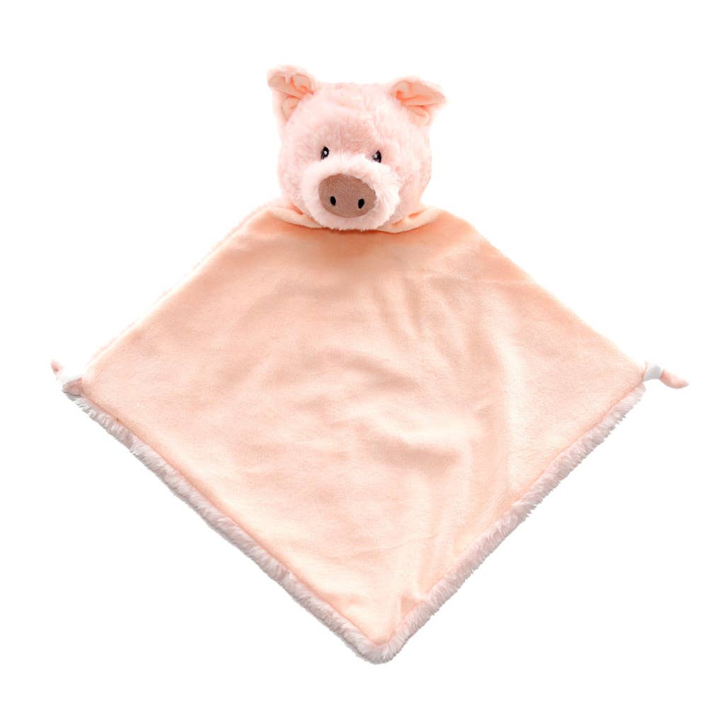 Custom Pig Lovey Security Blanket - Tiny Tots Boutique