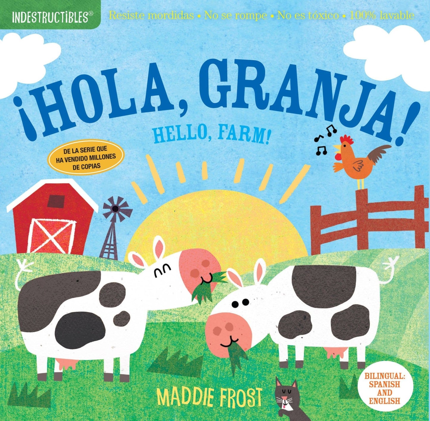 Indestructibles: ¡Hola, granja! / Hello, Farm! - Tiny Tots Boutique