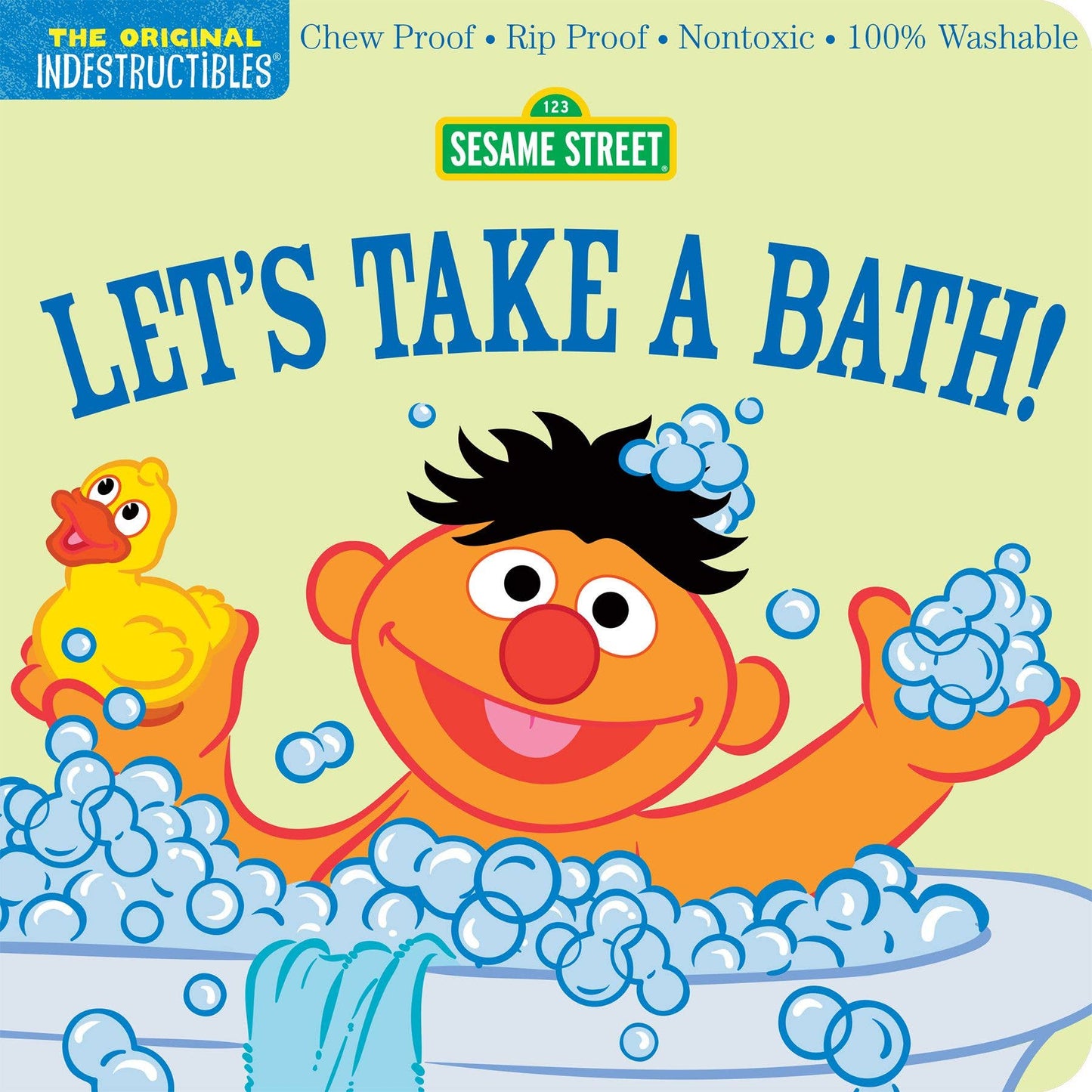 Indestructibles: Sesame Street: Let's Take a Bath! - Tiny Tots Boutique