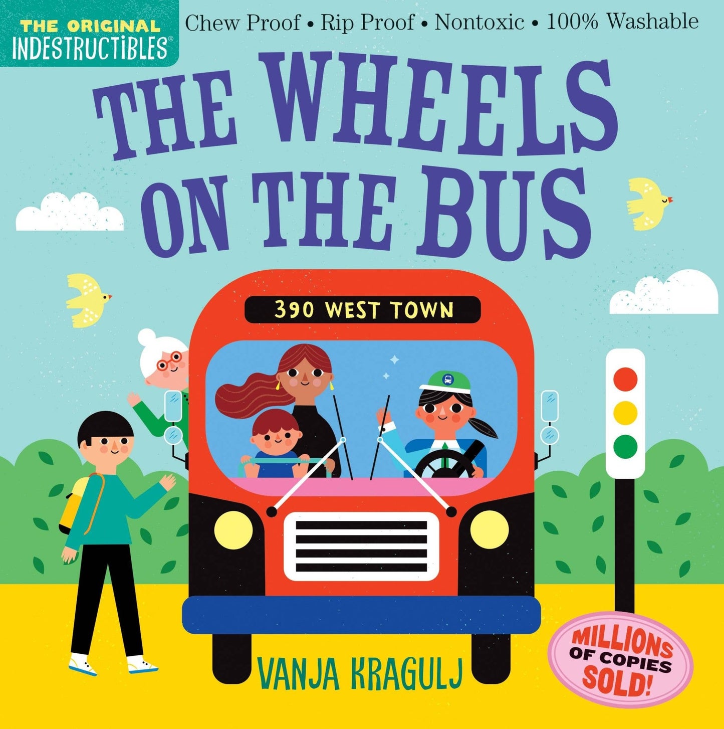 Indestructibles: The Wheels on the Bus - Tiny Tots Boutique