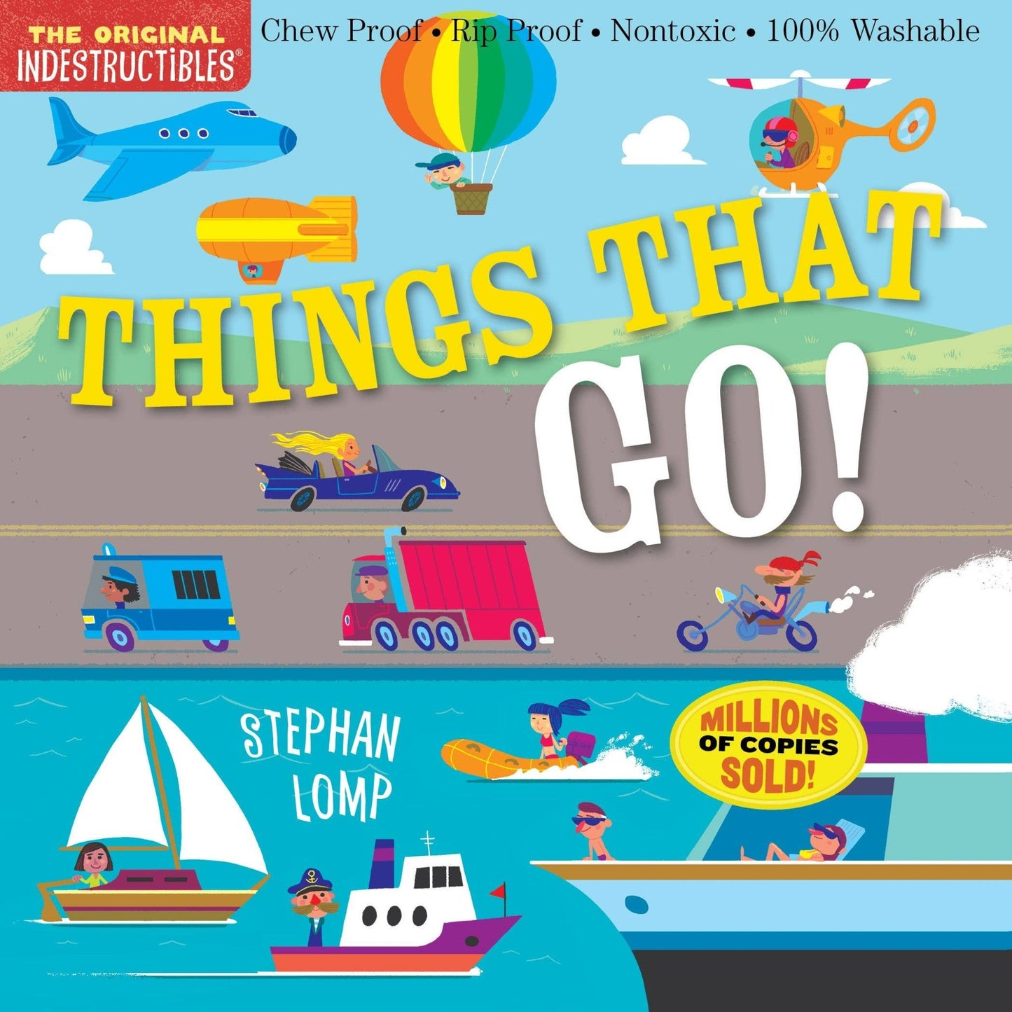 Indestructibles: Things That Go! - Tiny Tots Boutique