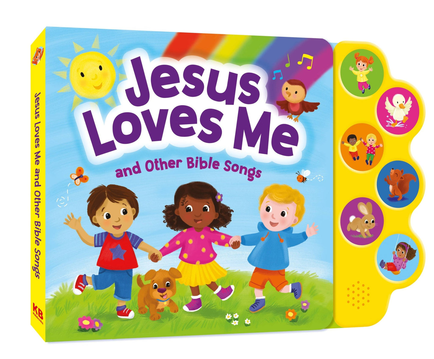 Jesus Loves Me (6 - Button Sound Book) - Tiny Tots Boutique