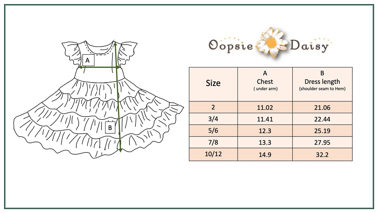 Kids Blue & Pink Mixed Floral Print Tiered Easter Dress - Tiny Tots Boutique