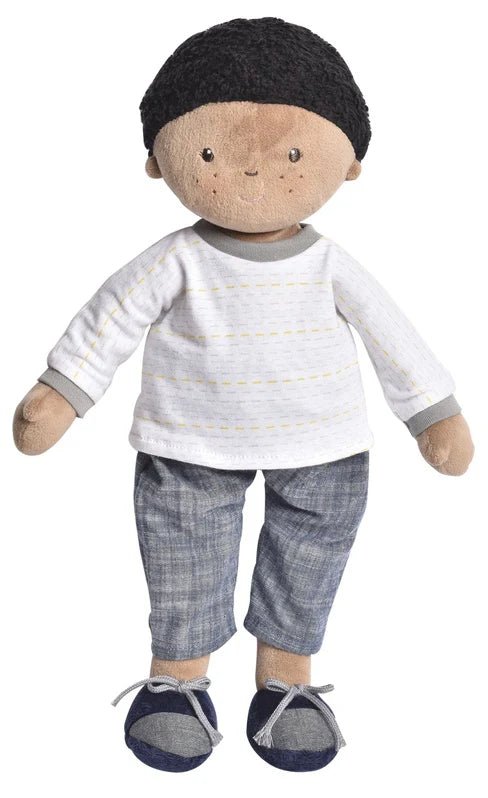 Personalized African American Boy Plush Doll - Jayden - Tiny Tots Boutique
