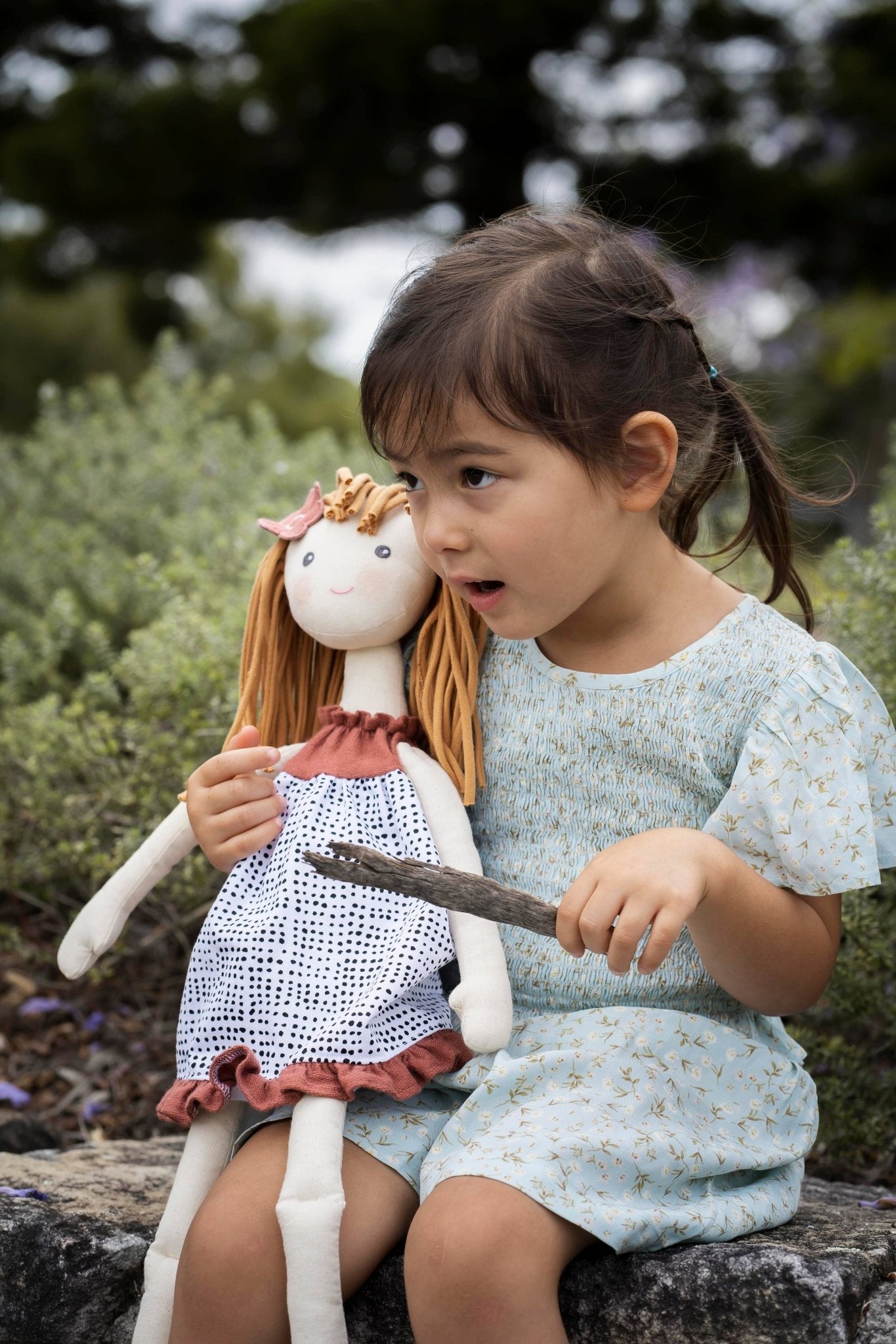 Personalized Doll with Red Hair - Tiny Tots Boutique