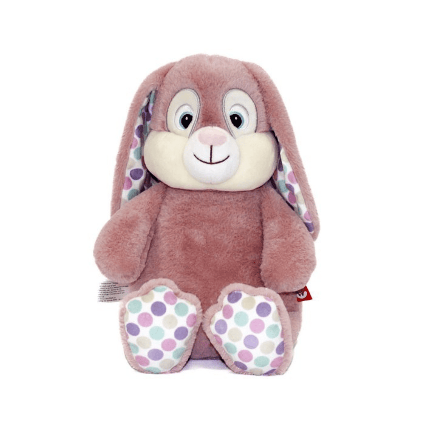 Personalized Plush Bunny - Mauve Color - Tiny Tots Boutique