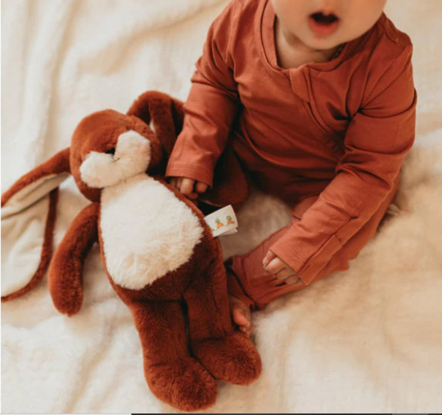 Personalized Plush Bunny with Embroidered Name - Tiny Tots Boutique