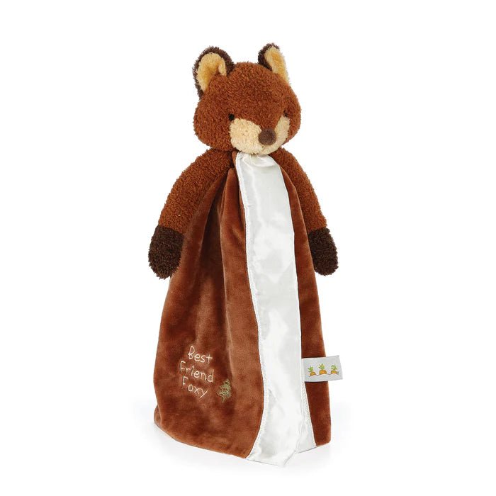 Personalized Plush Fox Lovey - Brown - Tiny Tots Boutique