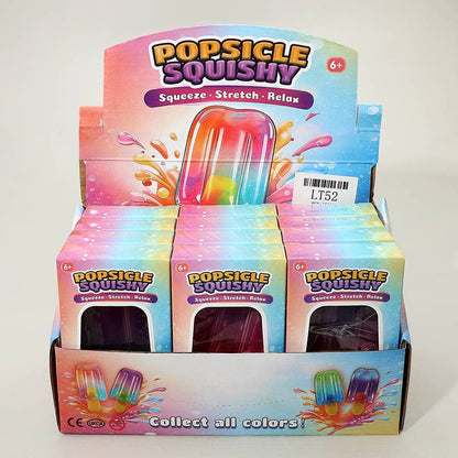 12PCS - Popsicle Squishy Stress Relief Squeeze Toy - Tiny Tots Boutique