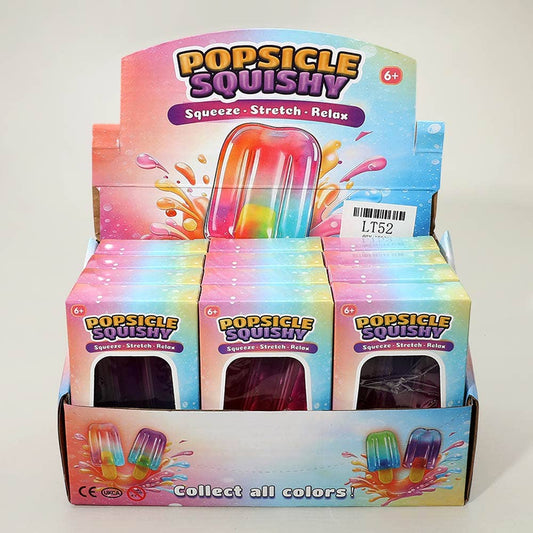 12PCS - Popsicle Squishy Stress Relief Squeeze Toy - Tiny Tots Boutique