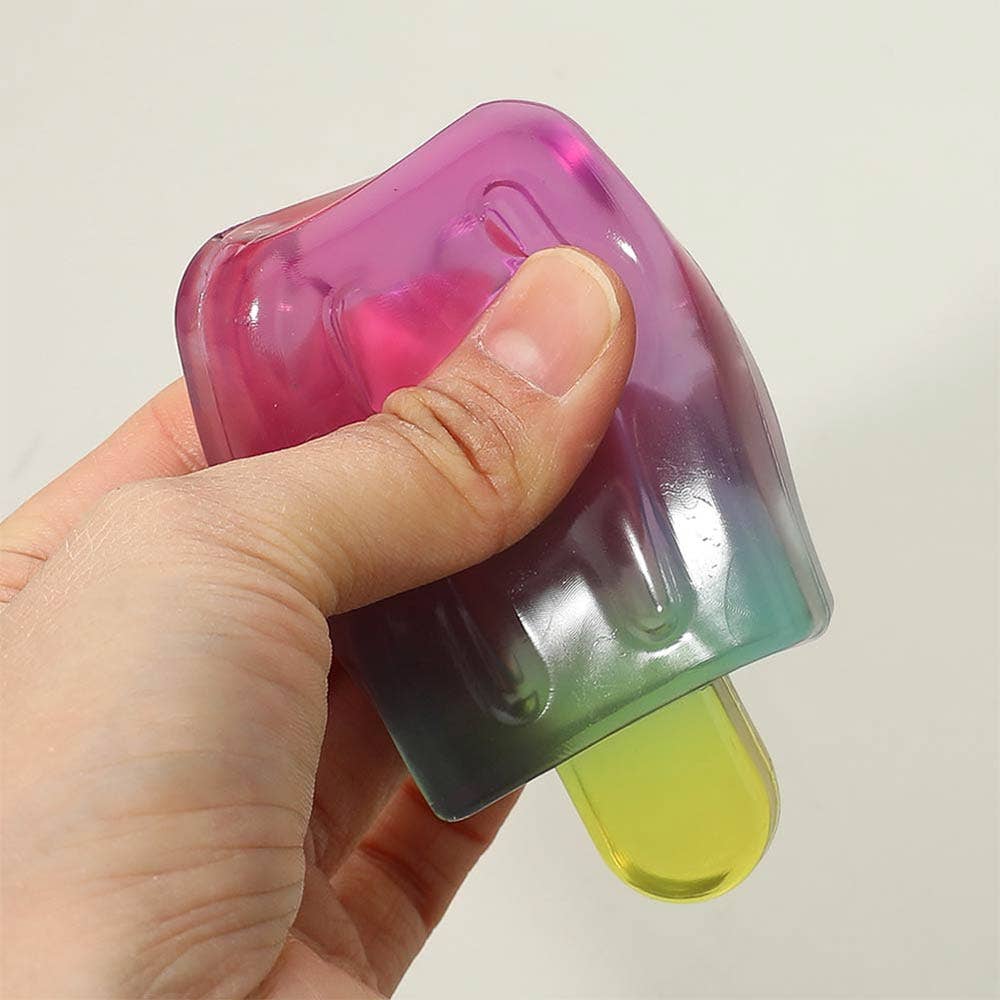 12PCS - Popsicle Squishy Stress Relief Squeeze Toy - Tiny Tots Boutique