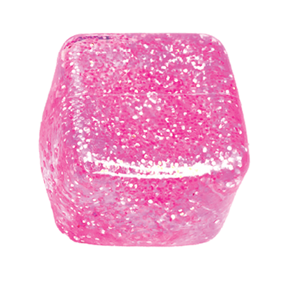 Glow in the Dark Squishy Sparkle Cube