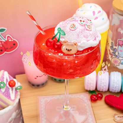 Kawaii Slime Bears Best Shirley Temple Signature Dome™ Slime