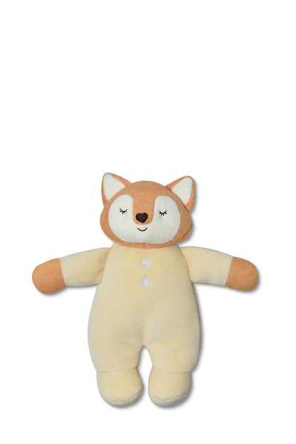 Personalized Fox Baby Rattle Plush Toy