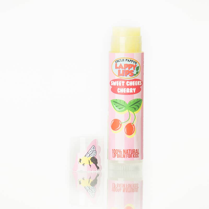 Sweet Cheeks Cherry - Lappy Lips - Kids lip Balm