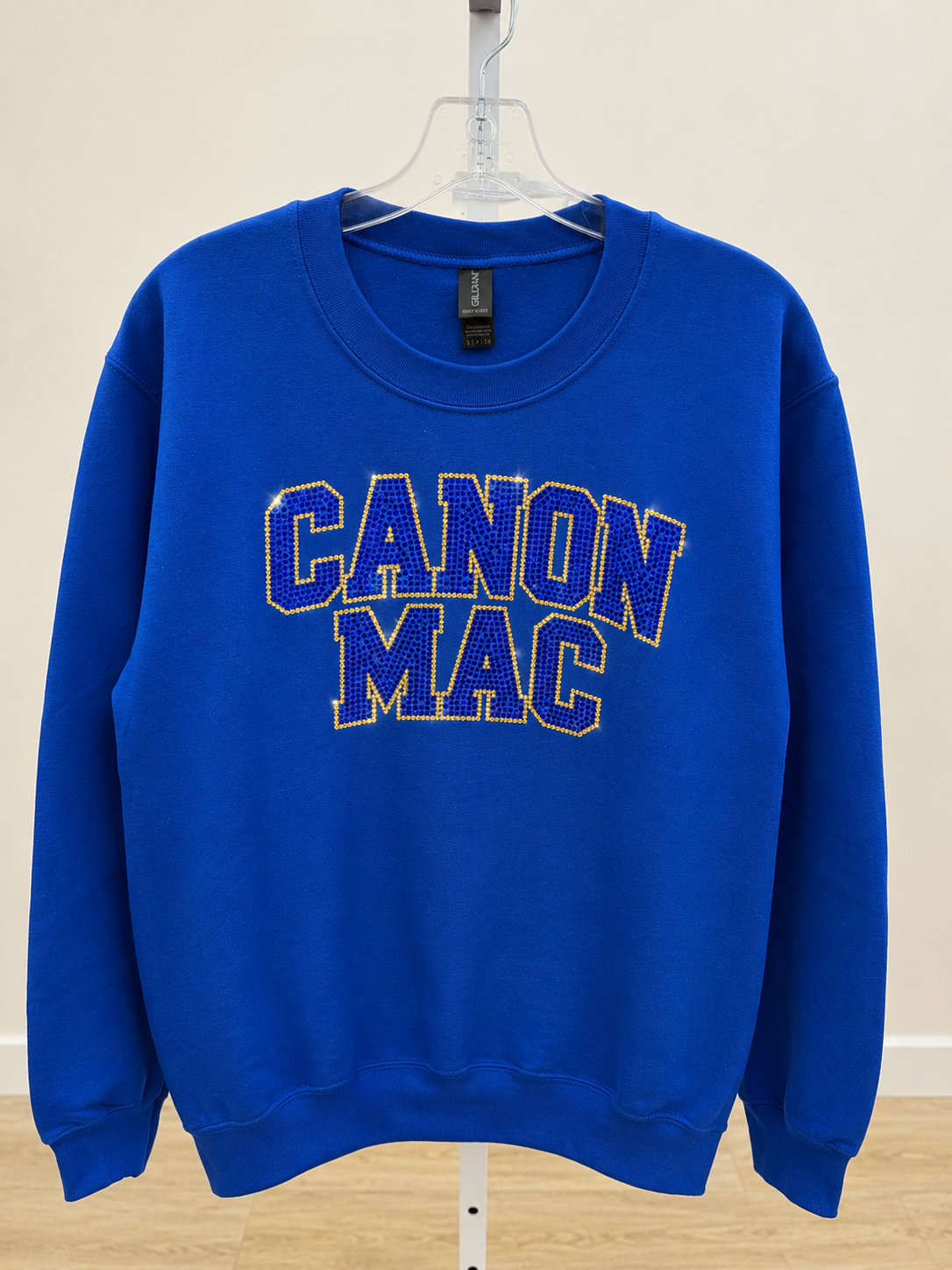 CANON MAC Adult Sparkly Crewneck Sweatshirt