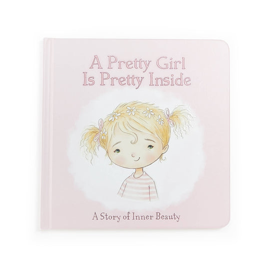 A Pretty Girl Board Book - (Blonde Hair) - Tiny Tots Boutique