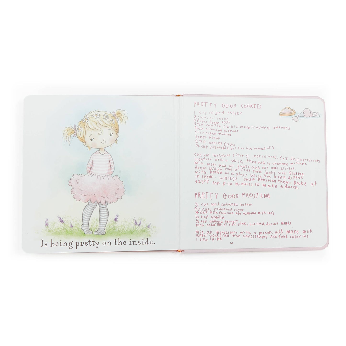 A Pretty Girl Board Book - (Blonde Hair) - Tiny Tots Boutique