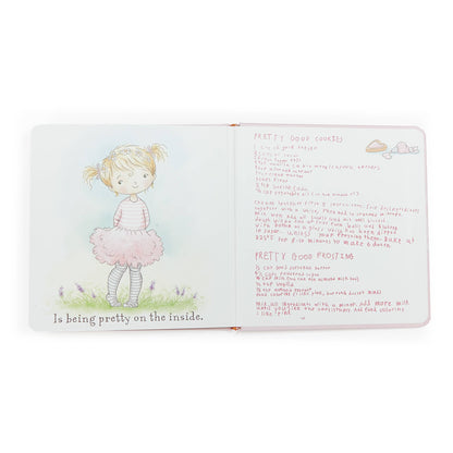 A Pretty Girl Board Book - (Blonde Hair) - Tiny Tots Boutique