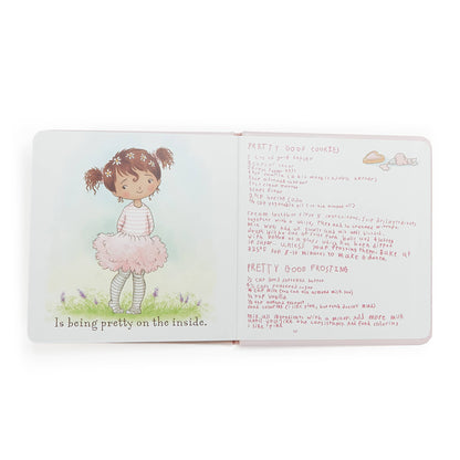 A Pretty Girl Board Book - (Brown Hair) - Tiny Tots Boutique