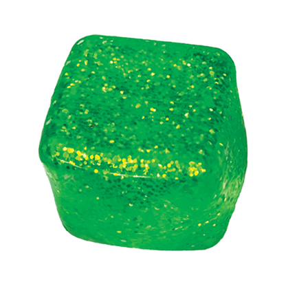 Glow in the Dark Squishy Sparkle Cube
