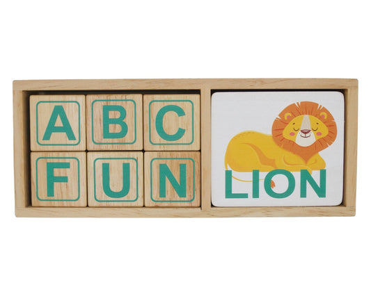 ABC Spelling Blocks - Tiny Tots Boutique