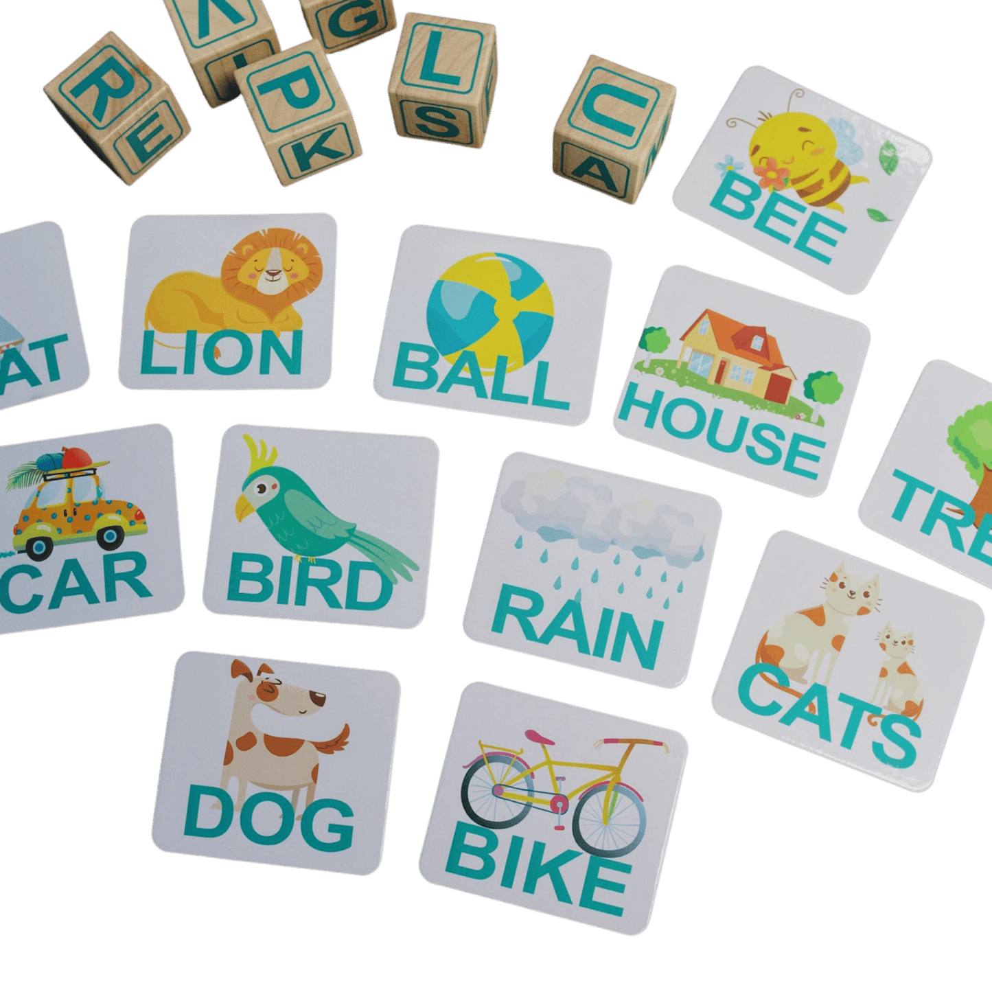 ABC Spelling Blocks - Tiny Tots Boutique