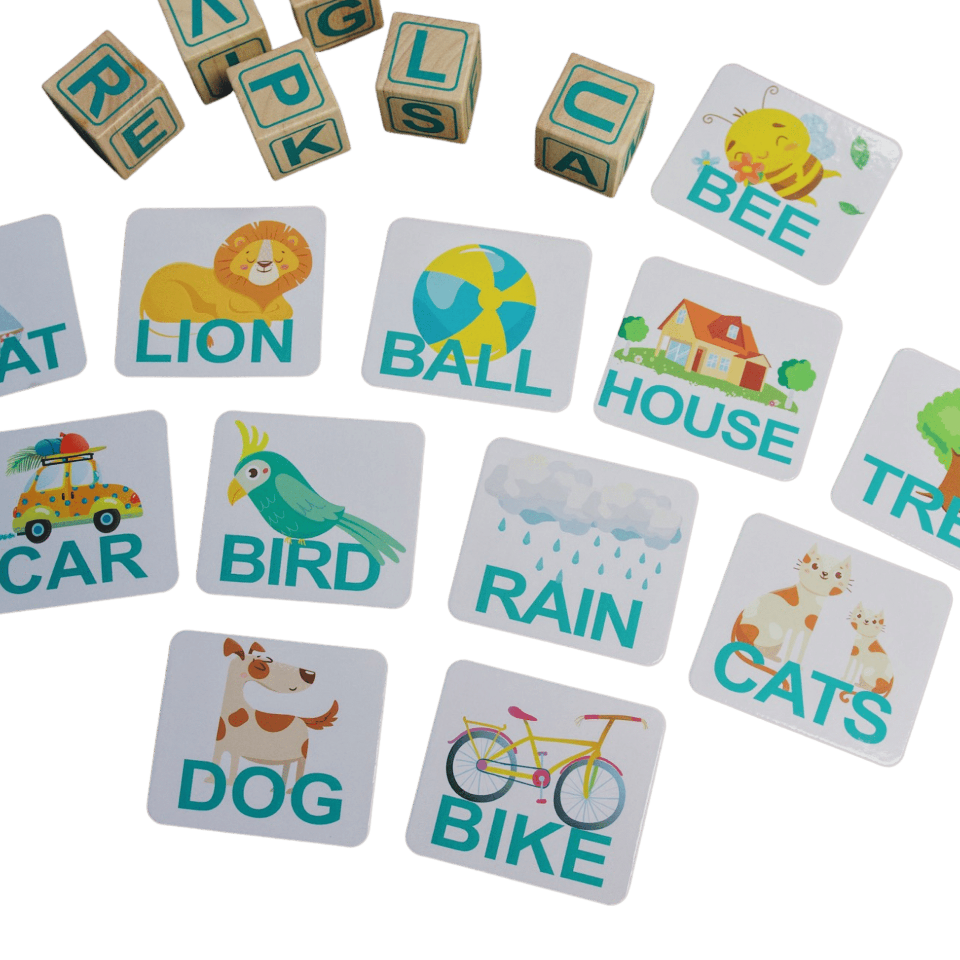 ABC Spelling Blocks - Tiny Tots Boutique