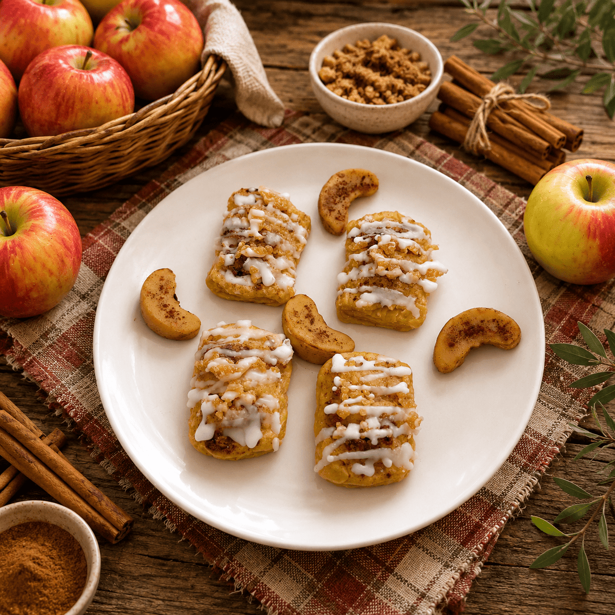 Apple Cinnamon Streusel Pastry Wax Melts. Bakery Wax Melt. - Tiny Tots Boutique