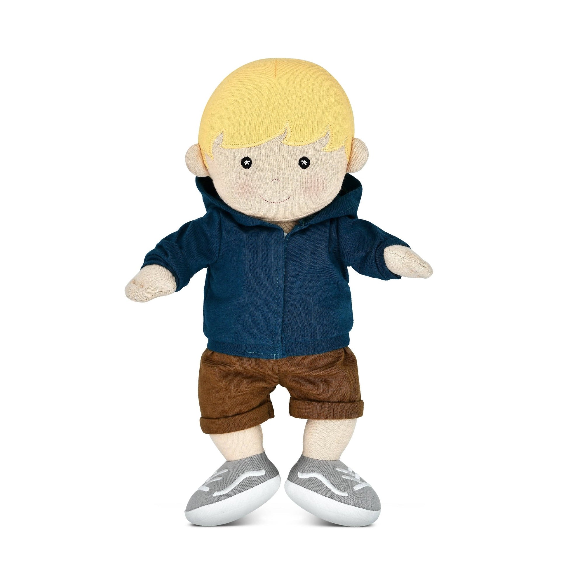 Apple Park Kids - Luke - Organic Personalized Doll - Tiny Tots Boutique