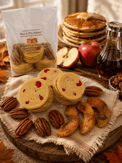 Apple Pecan Pancakes Wax Melts. Bakery Wax Melt. - Tiny Tots Boutique