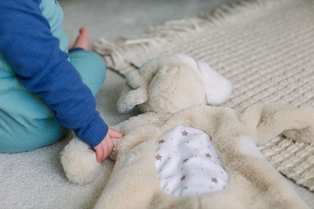 Auggie Tan Puppy Plush Sshlumpie - Personalization Available - Tiny Tots Boutique