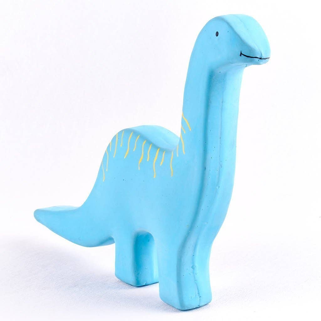 Baby Brachiosauras ( Brachi) Natural Organic Rubber Toy - Tiny Tots Boutique