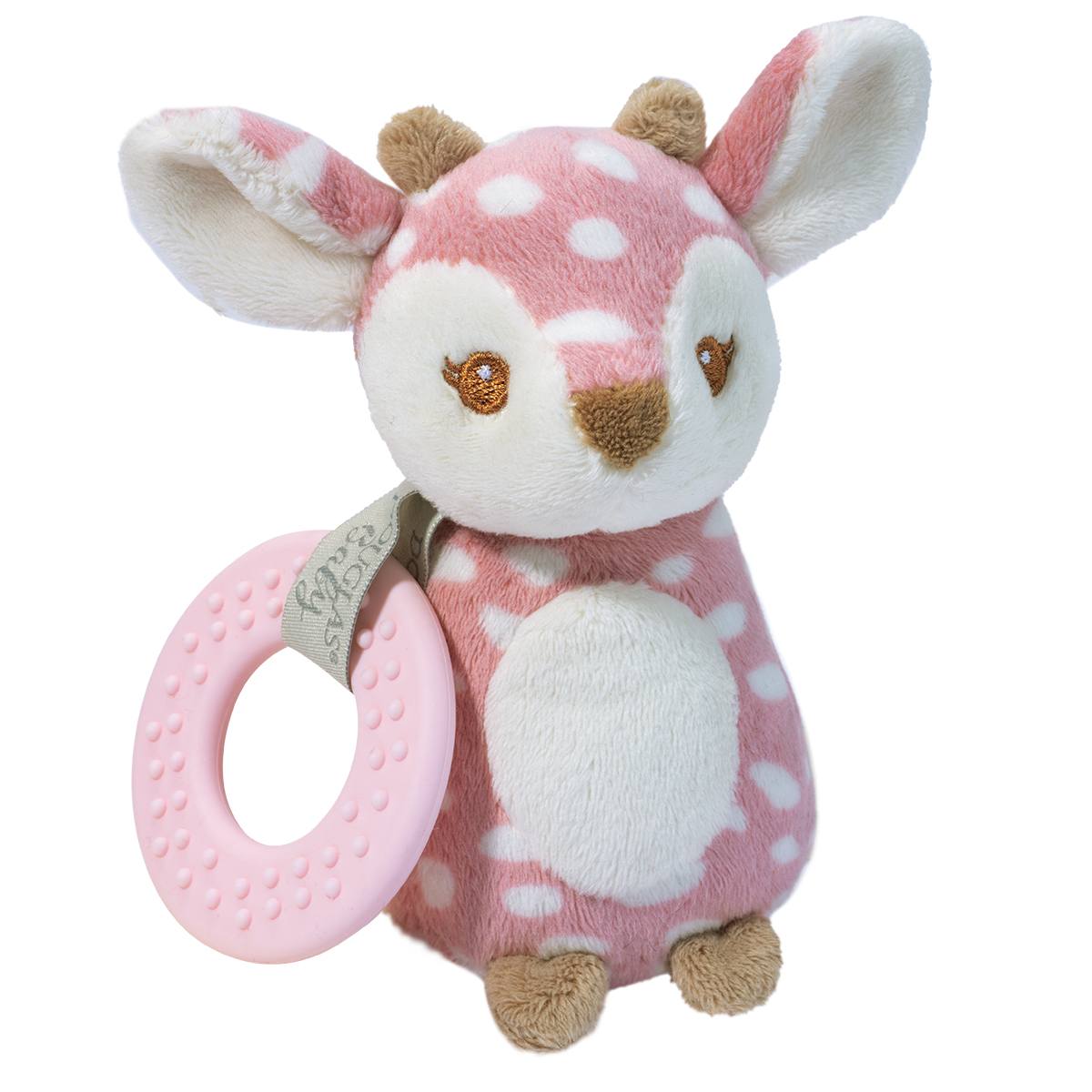 Baby Rattle - Farrah Fawn Playtivity Rattle - Tiny Tots Boutique