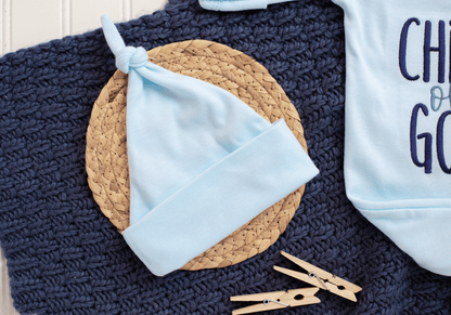 Baby Romper | Child Of God Blue - Tiny Tots Boutique