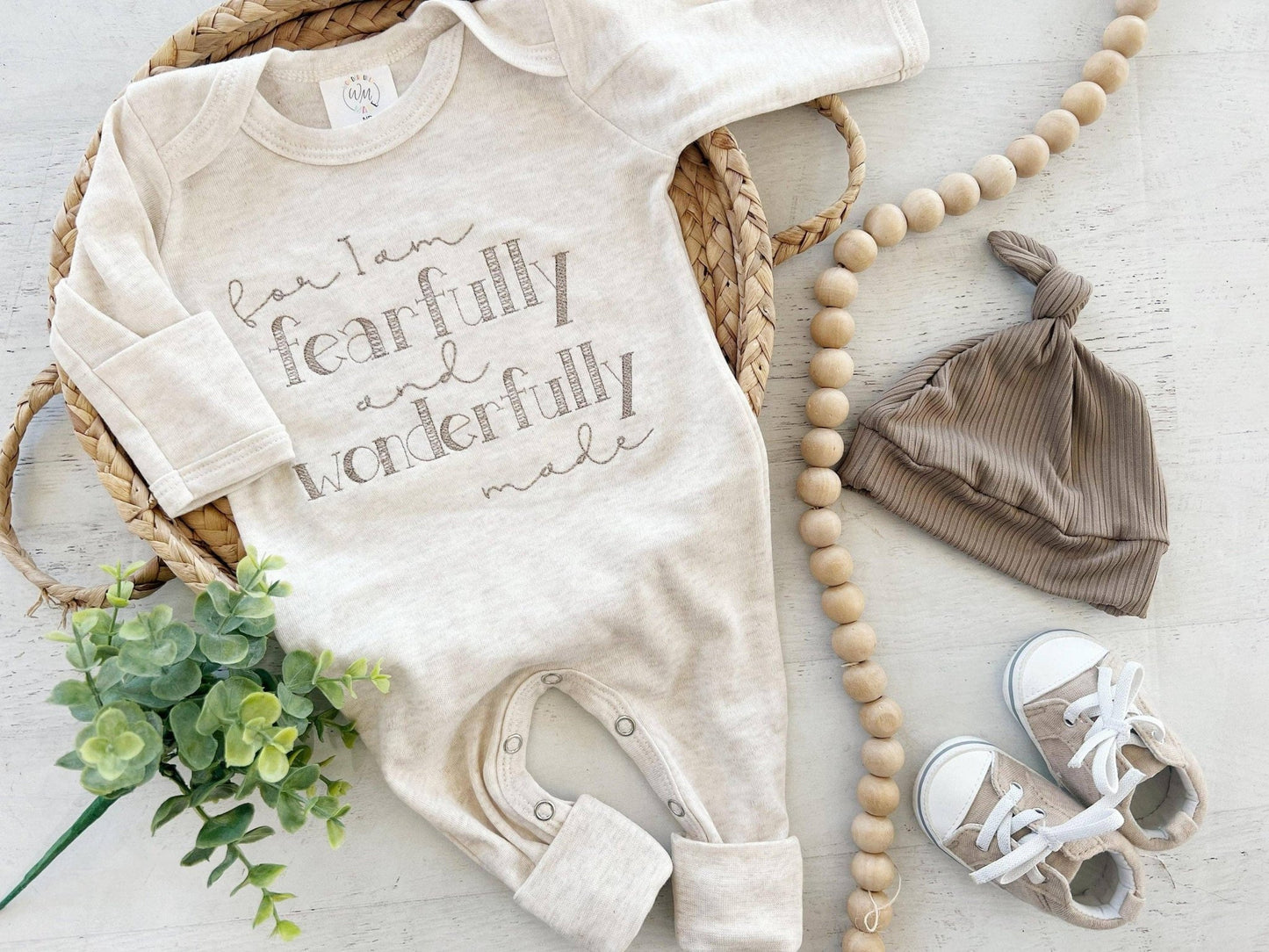 Baby Romper | Fearfully and Wonderfully Made - Tiny Tots Boutique
