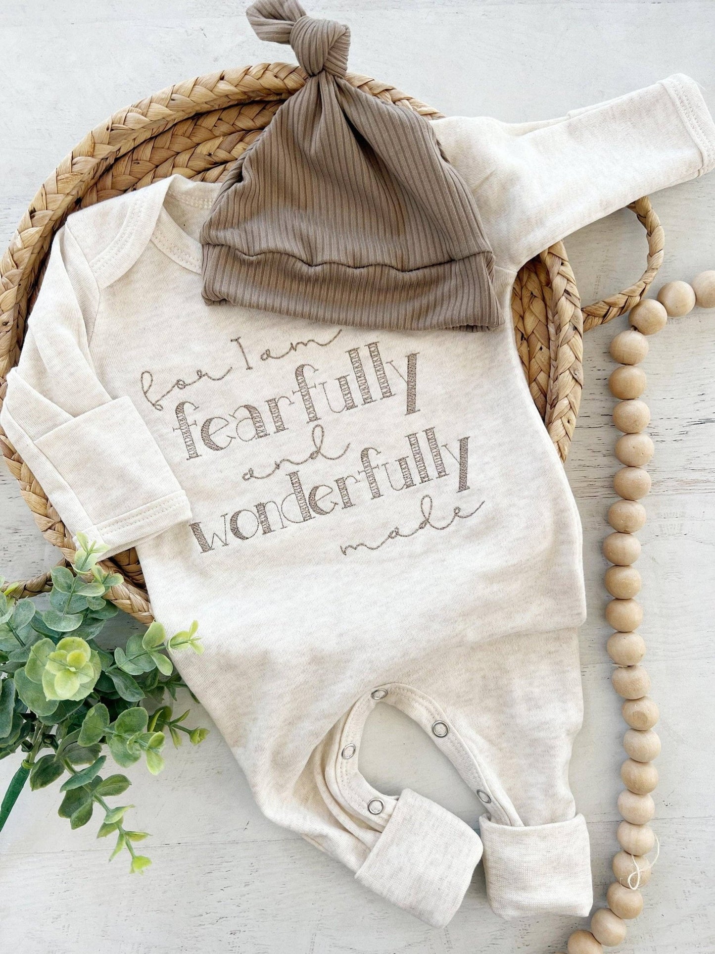 Baby Romper | Fearfully and Wonderfully Made - Tiny Tots Boutique