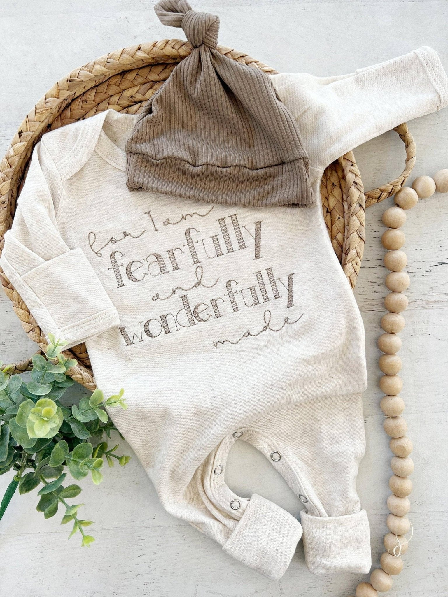 Baby Romper | Fearfully and Wonderfully Made - Tiny Tots Boutique