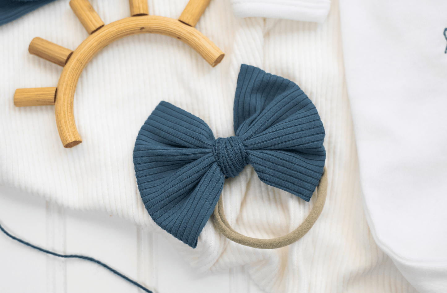 Baby Romper | Heaven Sent Blue - Tiny Tots Boutique